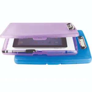 2 Pack Store N Go Slim Clipboard Storage Case Purple/Blue