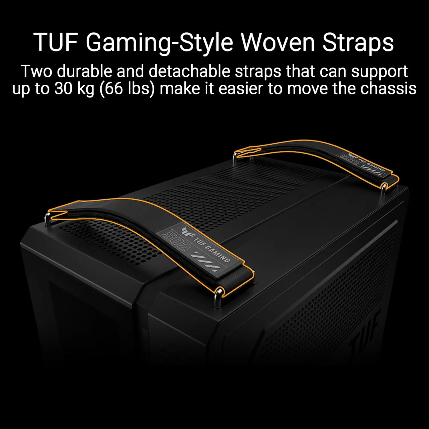 ASUS TUF Gaming GT502 Horizon ATX Mid-Tower Gaming Case (Boundless Panoramic Design, Dual-Chamber, Independent CPU and GPU Cooling Zones, Tool-Free Side Panels, USB 10 Gbps Type-C Front Panel)