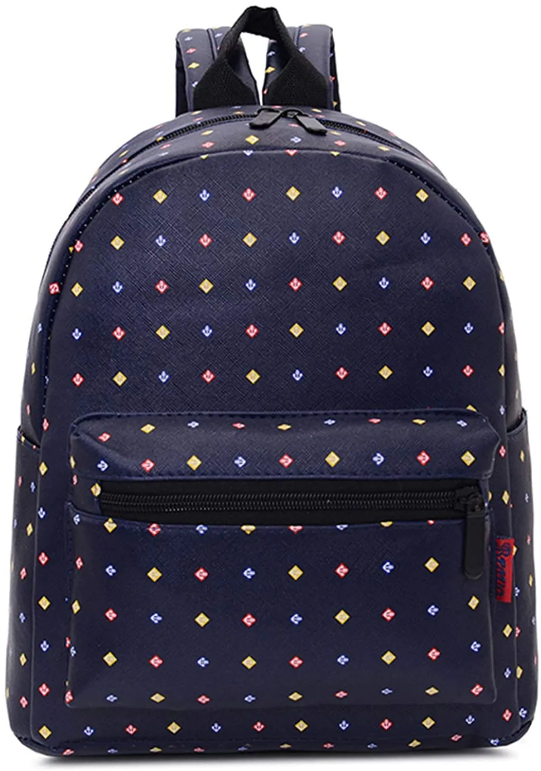 Bravo! Fashion Design Leatherette 12" Backpack (Boat Anchor)