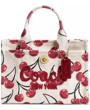Cargo Cherry Print Canvas Tote Bag 20