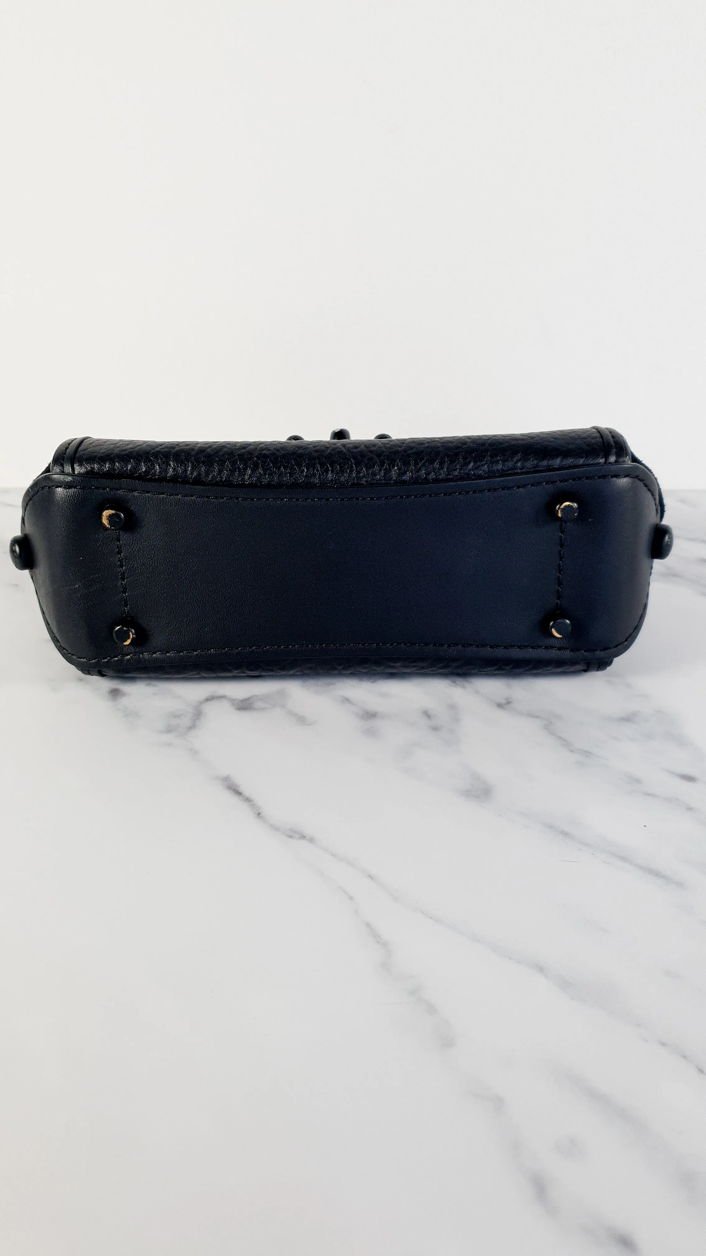 Coach Drifter Crossbody Bag in Black Leather & Suede - Coach 59048