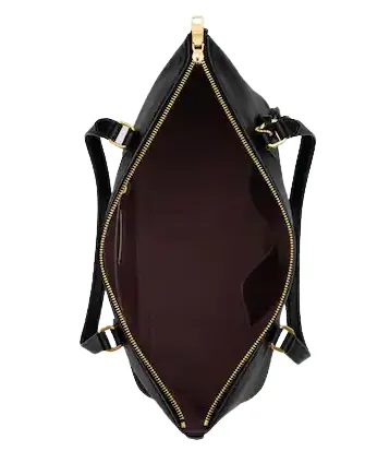 Coach Gallery Tote With Coach Heritage
