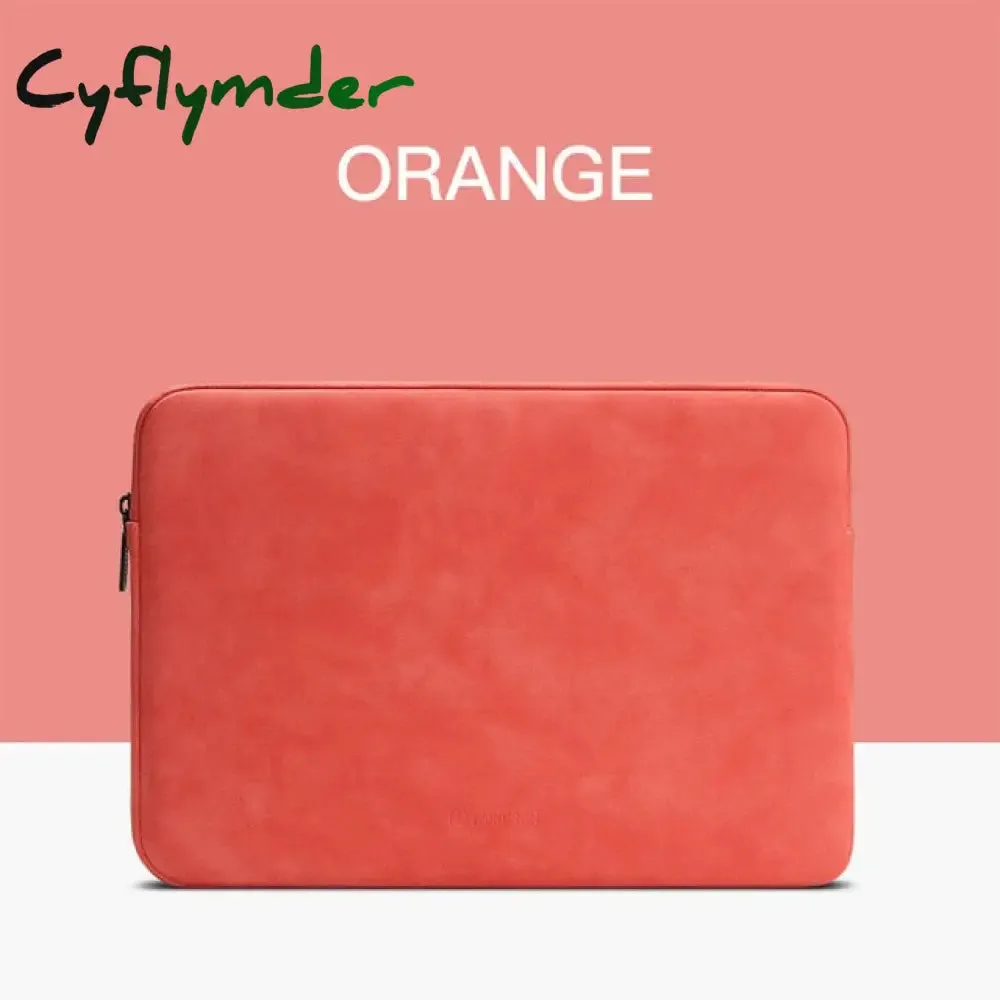 Cyflymder Shockproof Women Laptop Bag 14-inch-Macbook Pro 15 Laptop Cover for-Macbook Air 13 Waterproof Shoulder bag briefcase 15.6-inch
