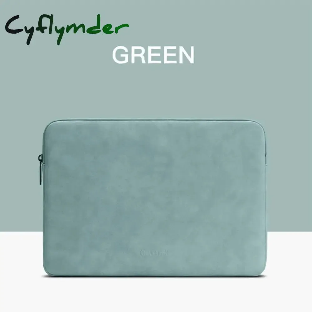 Cyflymder Shockproof Women Laptop Bag 14-inch-Macbook Pro 15 Laptop Cover for-Macbook Air 13 Waterproof Shoulder bag briefcase 15.6-inch