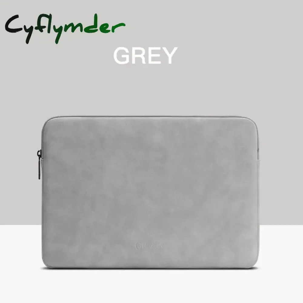 Cyflymder Shockproof Women Laptop Bag 14-inch-Macbook Pro 15 Laptop Cover for-Macbook Air 13 Waterproof Shoulder bag briefcase 15.6-inch