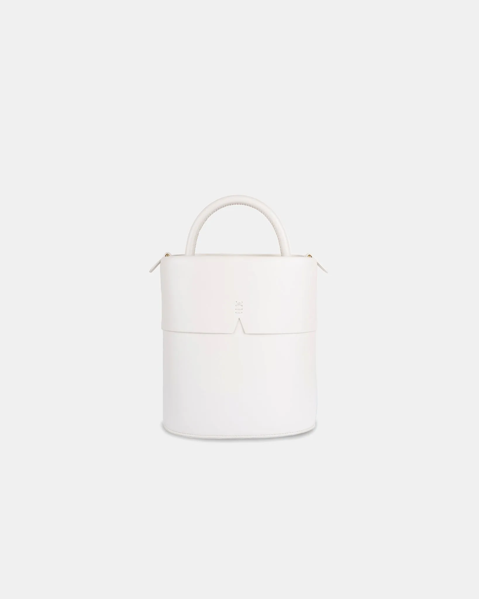 Gaia Bucket Bag - BLACK & OAT