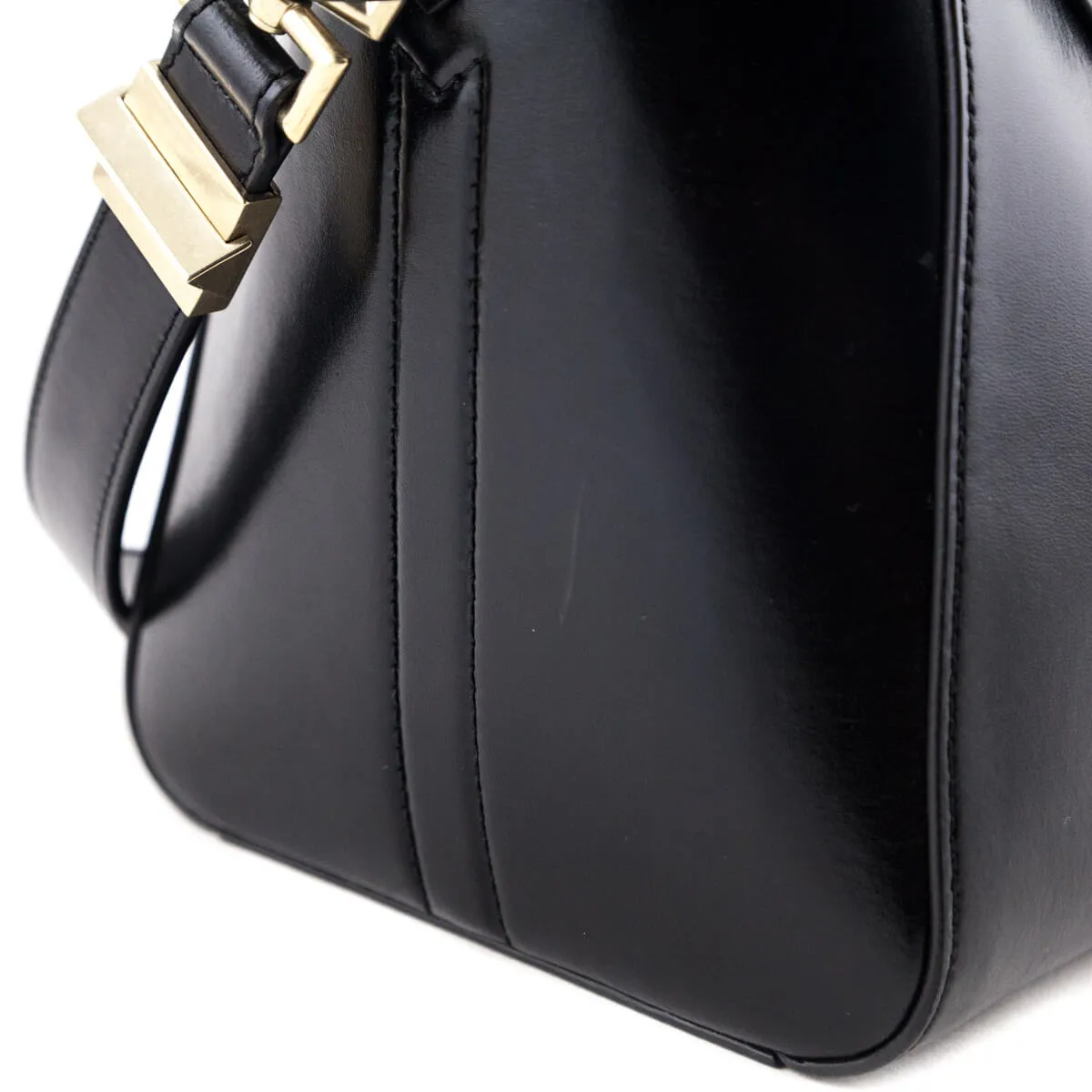 Givenchy Black Shiny Lord Calfskin Small Antigona Bag