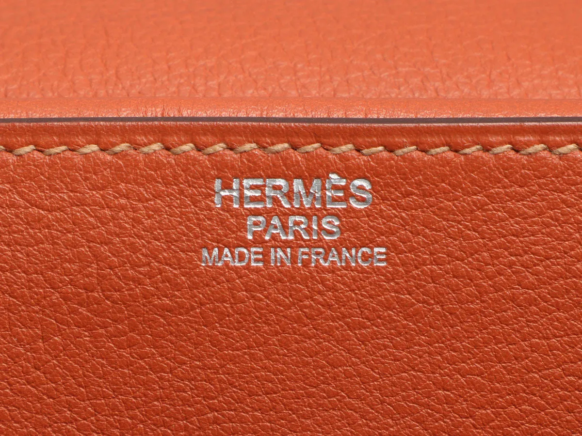 Hermès Tricolor Faco II Convertible Clutch