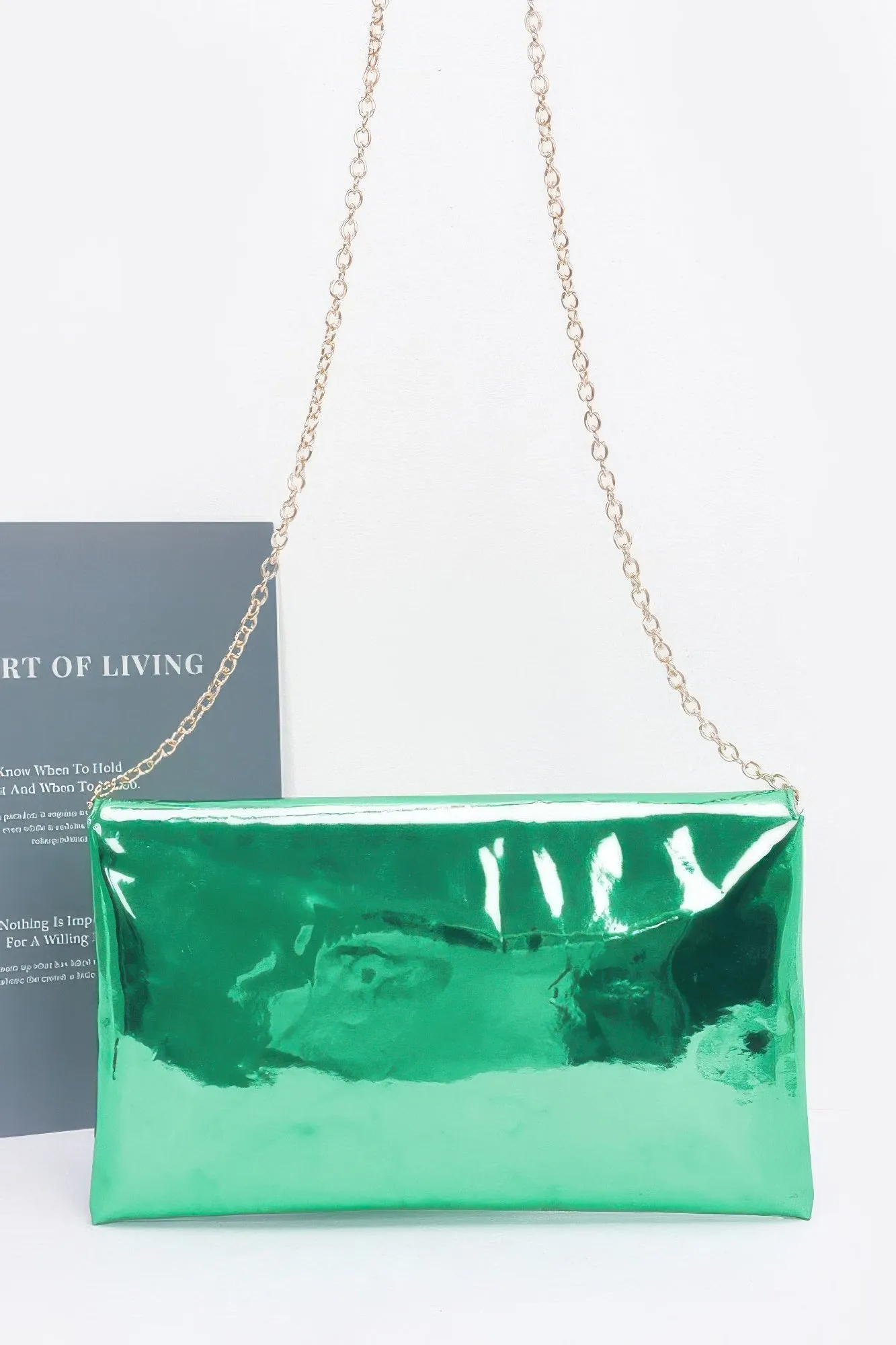 Mirror Envelope Clutch