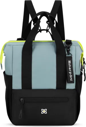 Sherpani Dispatch, Convertible Backpack, 3 in 1 Tote Bag, Women Crossbody Bag, Cross Body Purse, 14L Travel Backpack, Travel Gifts for Mothers Day 2025, RFID Protection, Fits 13 Laptop (St. Lucia)